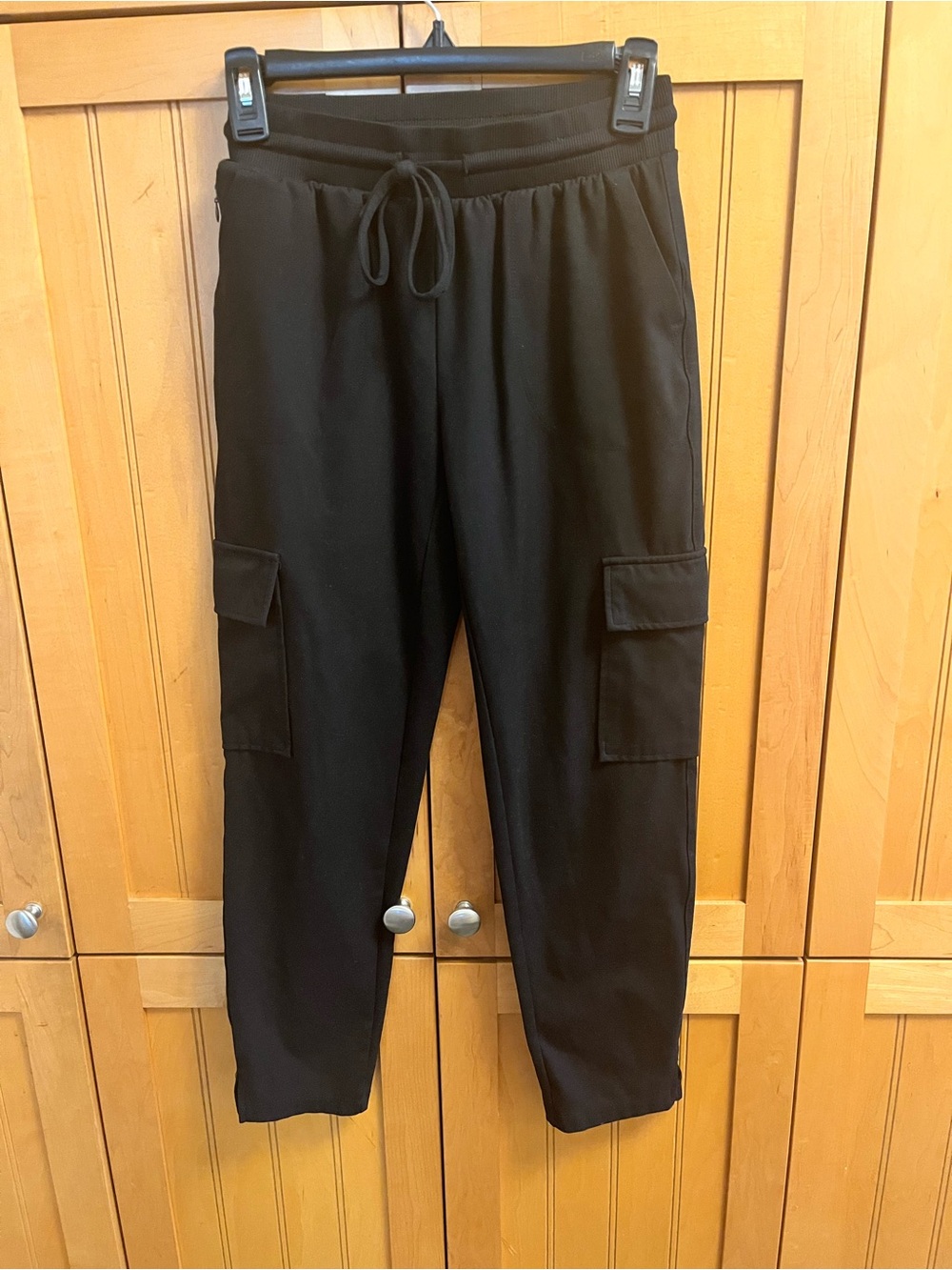 Women’s Rachel Zoe Black  Cargo Jogger Pants